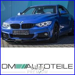 Black Blue Painted Spoiler Sport Performance for BMW F32 F33 F36 with M-Pack