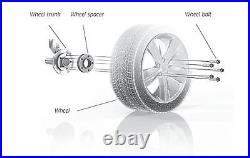 Eibach ABE wheel spacer black 30 mm system 2 BMW X5 E70 (X70. X5, 07-13)