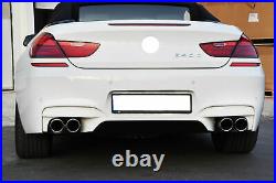 Exhaust pipes suitable for BMW 5 Series F18 stainless steel (Chrome) AB 220