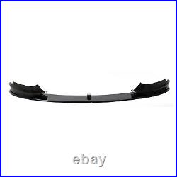 For BMW F32 F33 F36 13-20 with M-Pa spoiler lip lip front spoiler BLACK GLOSS