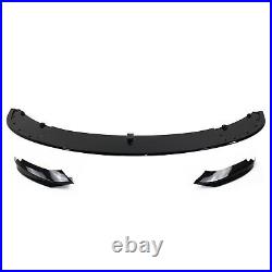 For BMW F32 F33 F36 13-20 with M-Pa spoiler lip lip front spoiler BLACK GLOSS