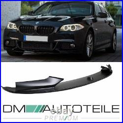 Front spoiler lip spoiler front black fits BMW F10 F11 with M package + ABE
