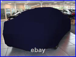 Full garage car cover indoor blue with mirror pockets for BMW M2 competition