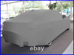 Full garage car cover protective blanket grey with mirror pockets for BMW 4 Series Gran Coupe