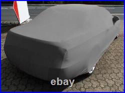 Full garage car cover protective blanket indoor grey with mirror pockets for BMW 3 Series E93