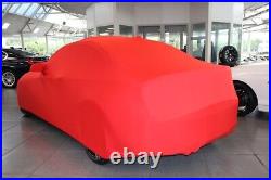 Full garage full garage car cover red with mirror pockets for BMW M2 competition