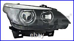 Genuine TYC headlights right D1S for BMW E60 E61 7165568