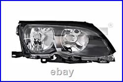 Genuine TYC headlights right titanium for BMW E46 6910958