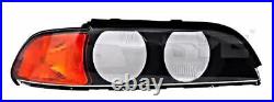 Genuine TYC headlights spreader right for BMW E39 8362832