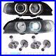 Featured image attached to H7/H7 Angel Eyes headlights black indicator white + bulbs + instructions for BMW E39