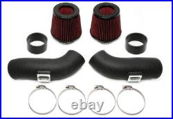 Inlet pipe kit air intake with MAP 2x sports air filter for BMW M5 F10 M6 F11/F12