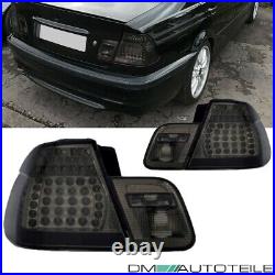 LED tail lights smoke facelift design4lg. Fits BMW 3 Series E46 Sedan 98-01