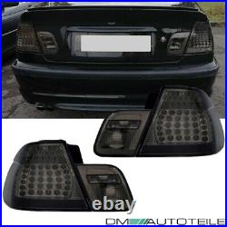 LED tail lights smoke facelift design4lg. Fits BMW 3 Series E46 Sedan 98-01