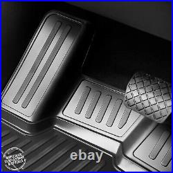 OMAC rubber mats floor mats for BMW X5 E53 1999-2006 TPE vending machines black 4x