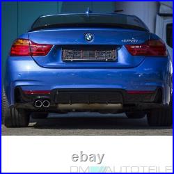 Rear Spoiler Sport-Performance Shadow Line Black Fits BMW F32 Coupe + ABE