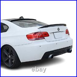 Rear wing fits BMW E92 Coupe in carbon look and P-still design from ABS